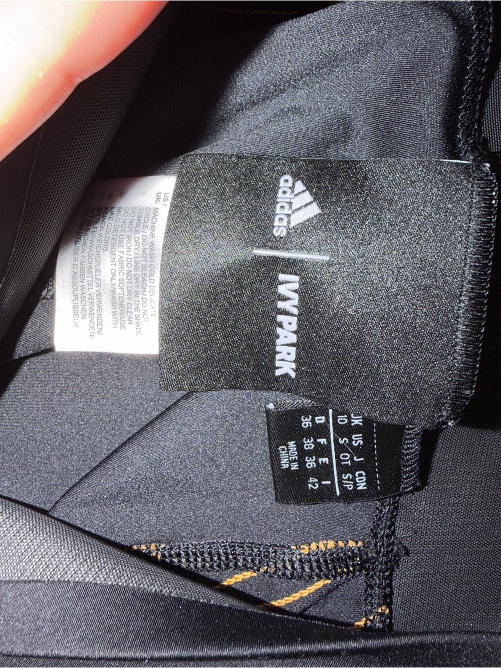 Ivy Park x Adidas Athletic Set - Strappy Sports Bra + Leggings + Shorts - Picture 4 of 4